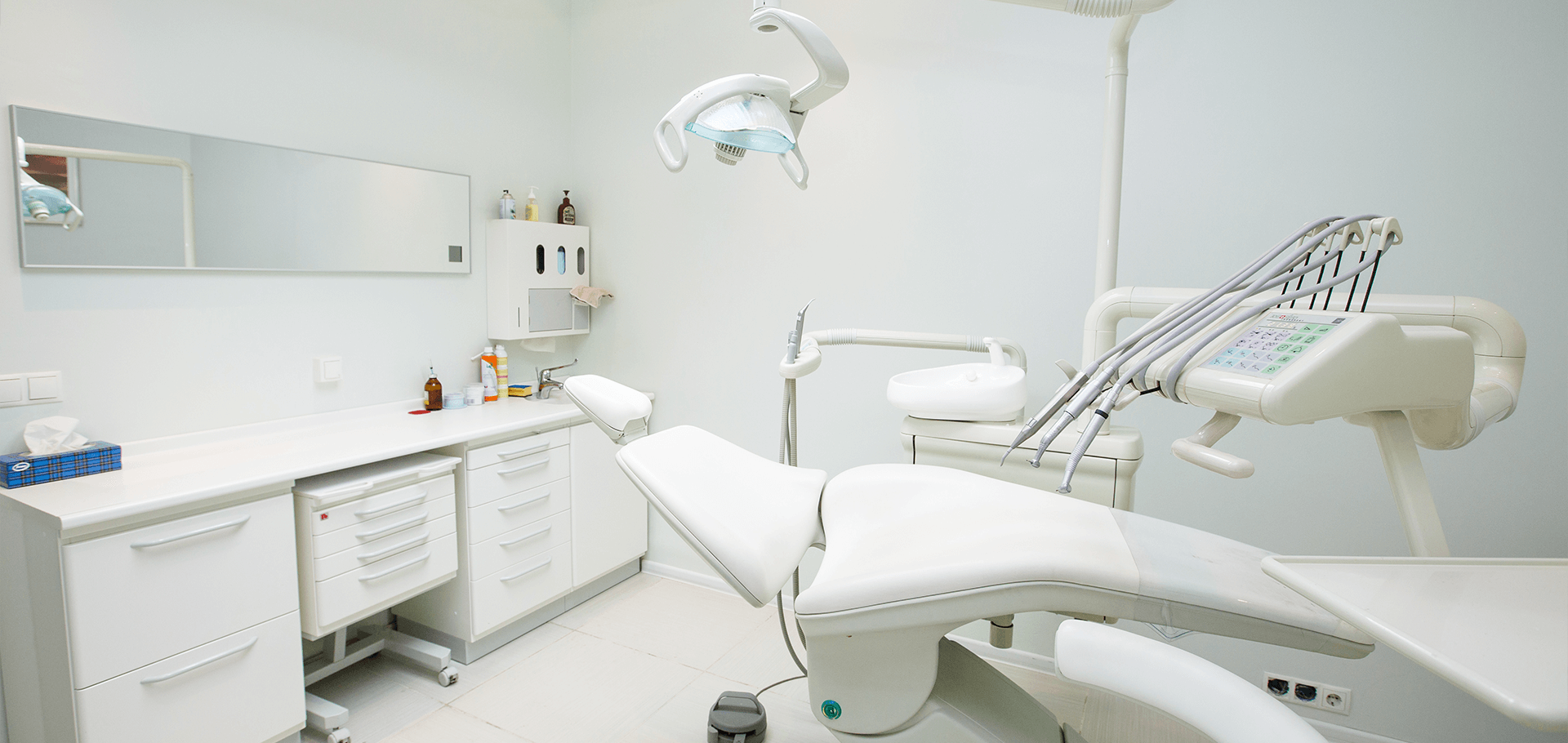 Dentist treatment room.